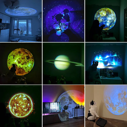 Fantasy Moon Kids Wall Projector LED Night Light