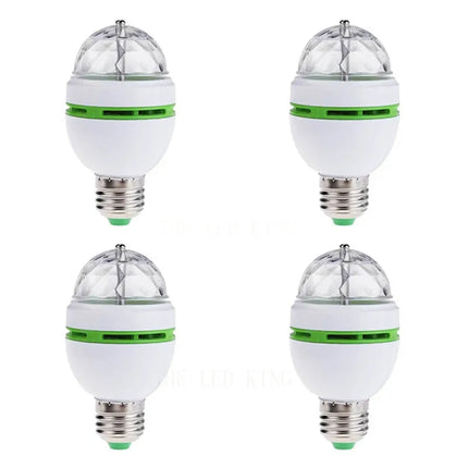 LED Party Light Birthday E27 Auto Rotating Stage Light - LED Party Light - Thebse - Mad Fly Essentials