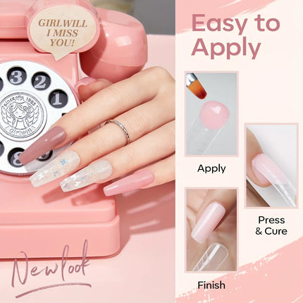 Nail Essentials Poly Nail Gel Kit - 14 Colors Starter Kit - Nail Essentials - Timistory - Mad Fly Essentials
