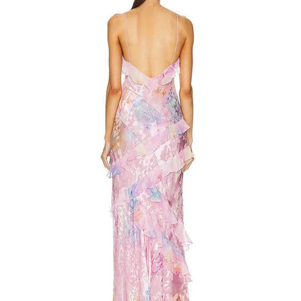 Women Sleeveless Floral Bohemian Beach Dress - Mad Fly Essentials