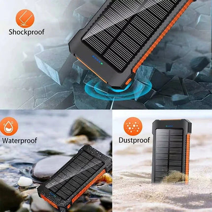 Home Essentials Portable Solar 20k mah Powerbank - Home Essentials - Tollcuudda - Mad Fly Essentials