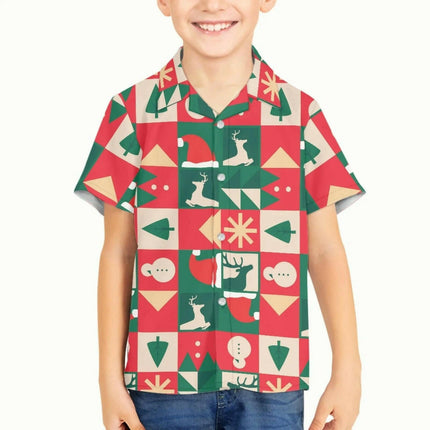 Boy Outfits Christmas Design Gentleman Party Shirts - Kids Shop Mad Fly Essentials