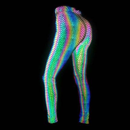 Fitness Leggings Women Grey Honeycomb High Elastic Leggings - Fitness Leggings - Cuhakci - Mad Fly Essentials