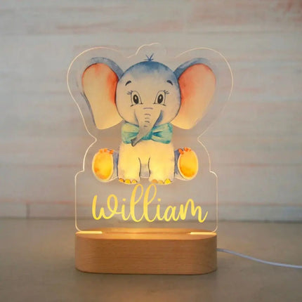 Custom 3D LED Animal Night Light