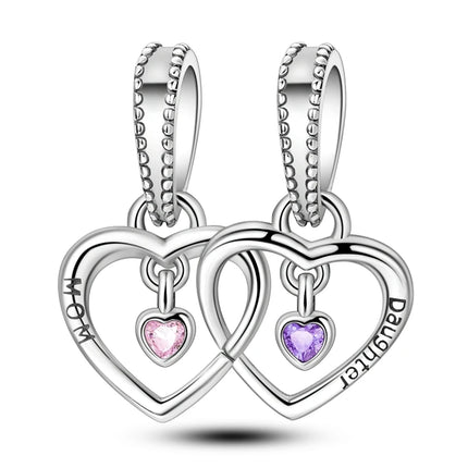 Women Accessories 925 Valentine Love Family DIY Jewelry Charm - Women Accessories - Valentines Day Specials - Mad Fly Essentials