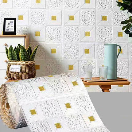 Self-Adhesive 3D Waterproof Wallpaper - Mad Fly Essentials