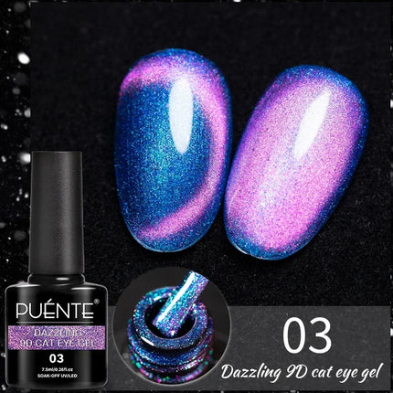 Nail Essentials Green Crystal Cat Magnetic Gel Polish - Nail Essentials - Rikonka - Mad Fly Essentials