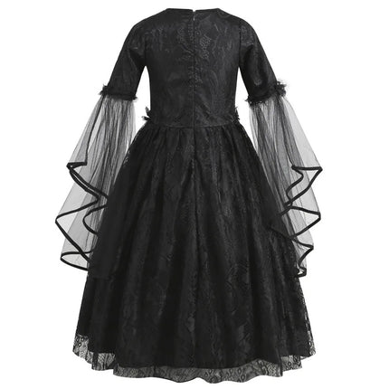 Costume Dress Girl Gothic Witch Halloween Costume - Costume Dress - 27kids - Mad Fly Essentials