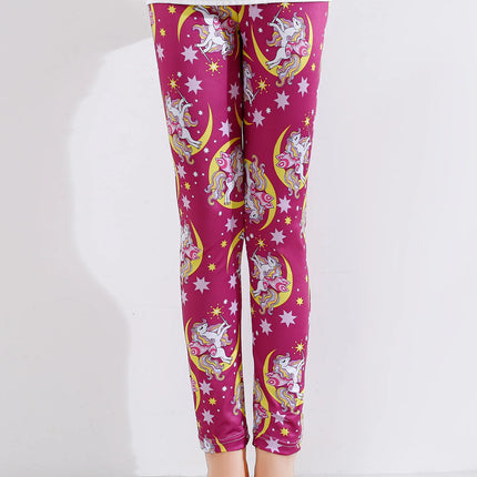 Leggings Baby Girl Floral 3D Pencil Pants - Leggings - LMOFA - Mad Fly Essentials