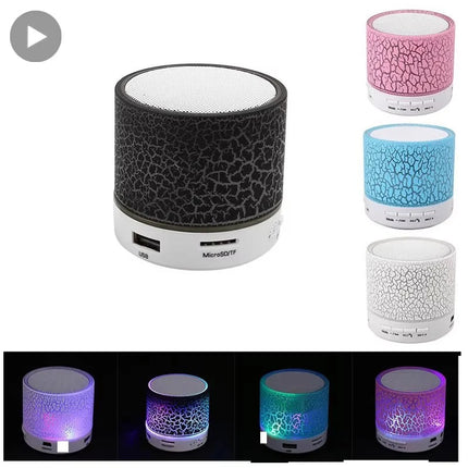 Home Essentials Mini Portable Waterproof Bluetooth Speaker - Home Essentials - GRN Flashing - Mad Fly Essentials