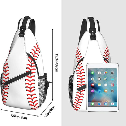 Crossbody Bag Men Baseball Sling Chest Bag - Crossbody Bag - Heatboywade - Mad Fly Essentials