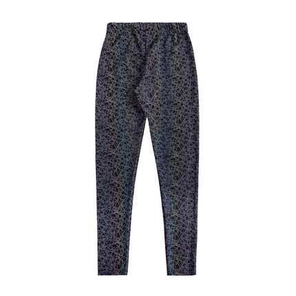 Fitness Leggings Women Grey Honeycomb High Elastic Leggings - Fitness Leggings - Cuhakci - Mad Fly Essentials