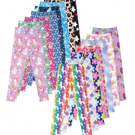 Leggings Baby Girl Floral 3D Pencil Pants - Leggings - LMOFA - Mad Fly Essentials