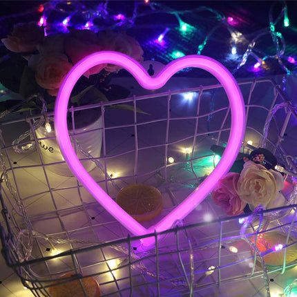 Party Decor Home Heart LED Neon Sign Decor - Party Decor - Acosh Neon - Mad Fly Essentials