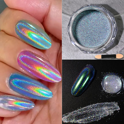 Nail Essentials Rainbow Glitter Holographic Seasonal Decor Gel - Nail Essentials - Julystar - Mad Fly Essentials