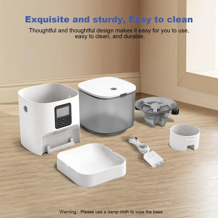 Pet Essentials Automatic 6ml Cat Feeder with Voice - Pet Essentials - Pupca - Mad Fly Essentials