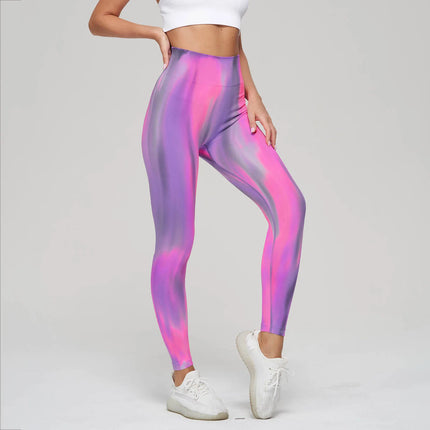 Fitness Leggings Seamless Metallic Butt Lift Yoga Pants - Fitness Leggings - GACVGA - Mad Fly Essentials