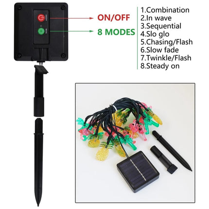 LED Fairy Light Solar Flamingo Pineapple Palm Tree String Lights - LED Fairy Light - Mavesan - Mad Fly Essentials