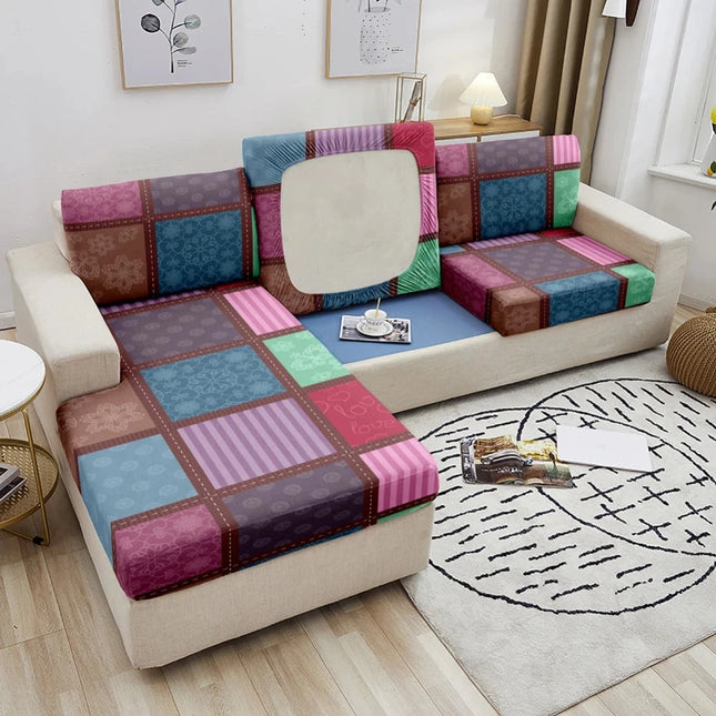 Elastic Lattice 3D Sofa Slipcover