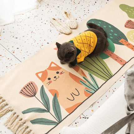Area Rug Plaid Bedroom Living Bohemian Rug - Area Rug - Miracle Sweet - Mad Fly Essentials