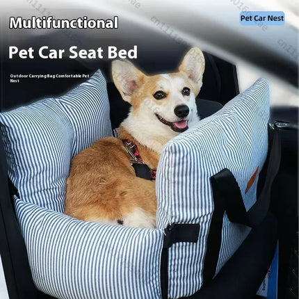 Pet Booster Seat Dog Bed Car Safety Belt Pet Lounger - Pet Booster Seat - CPLIFE - Mad Fly Essentials