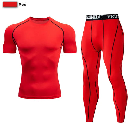 Tracksuit Men Compression Sportswear Yoga Sets - Tracksuit - Day South Valley - Mad Fly Essentials