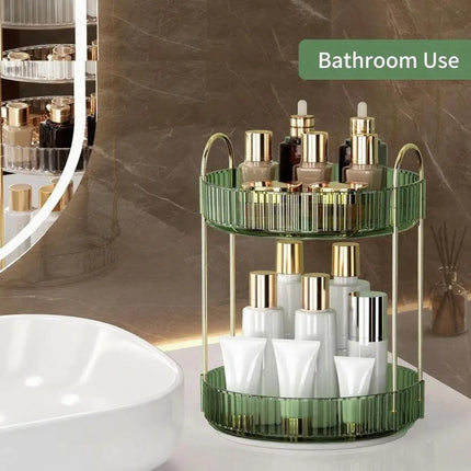 Bathroom Decor Rotary Shower Storage Tray Set - Bathroom Decor - Rayan - Mad Fly Essentials