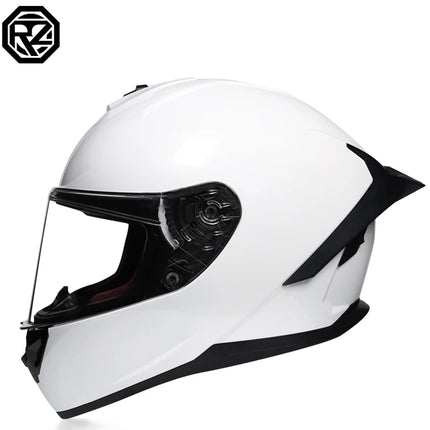 Motorcycle Helmet Cyril-966 DOT White Shell Riding Helmet - Motorcycle Helmet - Cyril - Mad Fly Essentials