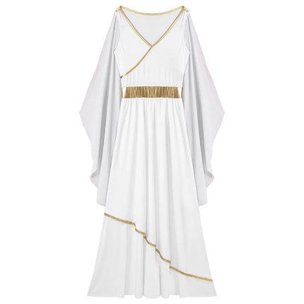 Retro Party Women Greek Toga Goddess Halloween Costume Dress - Mad Fly Essentials