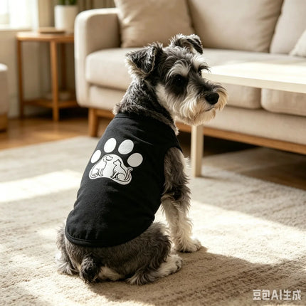 Pet Hoodies Red Cartoon Dog Cat Security Apparel - Pet Hoodies - Onecute - Mad Fly Essentials
