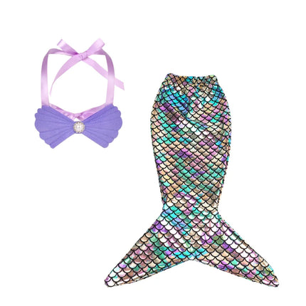 Sleepwear Set Baby Girl Mermaid Tail Blanket Sleeping Bag - Sleepwear Set - Zafille - Mad Fly Essentials