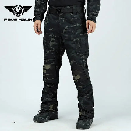 Men Tactical Multi-pocket Casual Cargo Pants