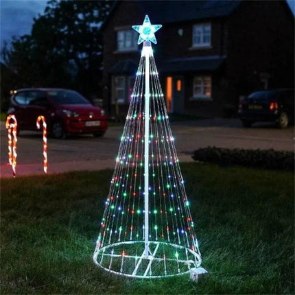 Animated Lightshow Cone Led Christmas Tree - Mad Fly Essentials
