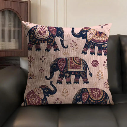 Pillows Decor Indian Moroccan Elephant Animal Pillow - Pillows Decor - Wandering Tribe - Mad Fly Essentials