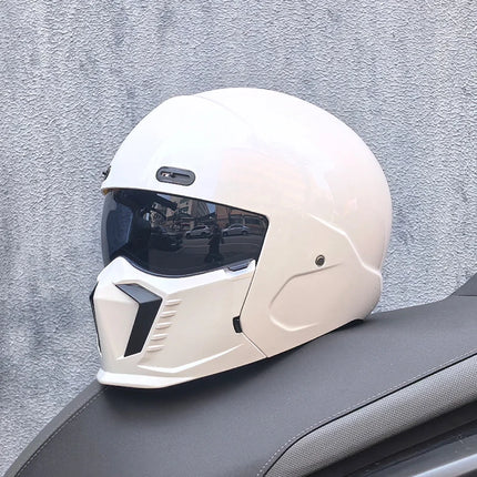 Motorcycle Helmet Double Visor 3D Dragon Helmet - Motorcycle Helmet - LVS - Mad Fly Essentials