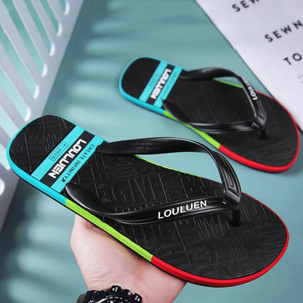 Sandals Men Hot Selling Rainbow Flip Flops - Sandals - Dudeli - Mad Fly Essentials
