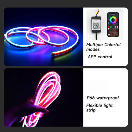 Auto LED Light RGB Ambient Running APP Light - Auto LED Light - FCCEMC - Mad Fly Essentials