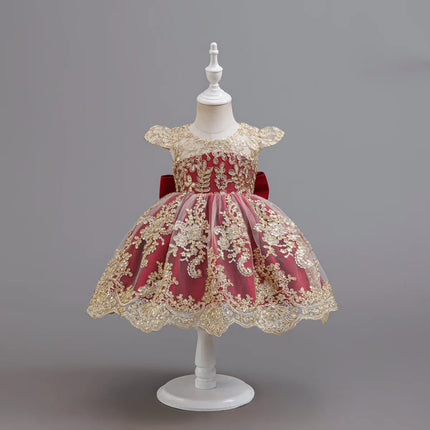 Party Dress Baby Girl 1 Year Christening Birthday Dress - Party Dress - NNJXD - Mad Fly Essentials
