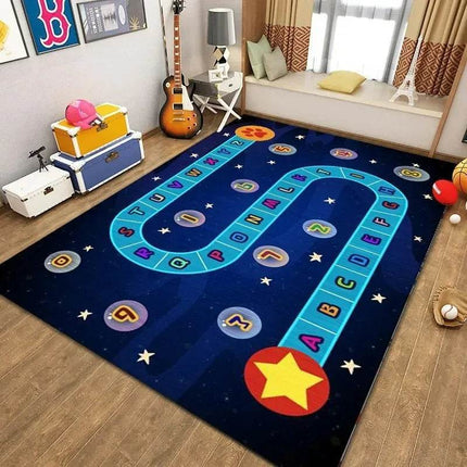 Kids Cartoon Game Carpet Dinosaur Area Rug - Mad Fly Essentials