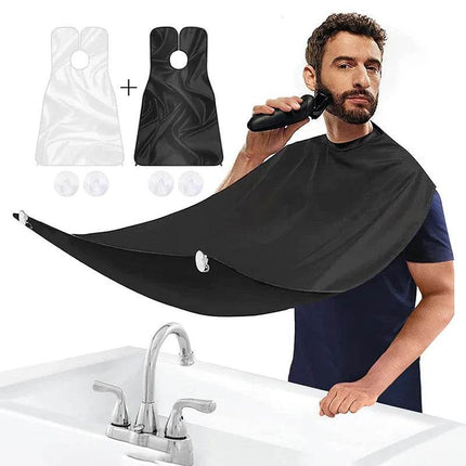 Men Shaving Suction Bib Apron Beard Care - Mad Fly Essentials