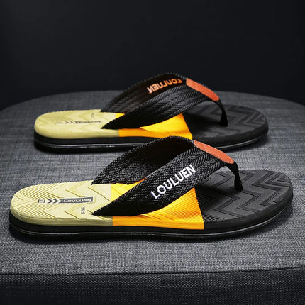 Men 2024 Summer Flip Flop Outdoor Beach Sandals