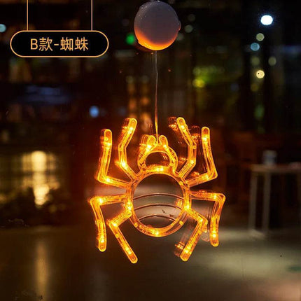 LED Window Spider Light Halloween Decor - Mad Fly Essentials