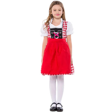 Girl Classic Oktoberfest Halloween Costume Uniform - Kids Shop Mad Fly Essentials