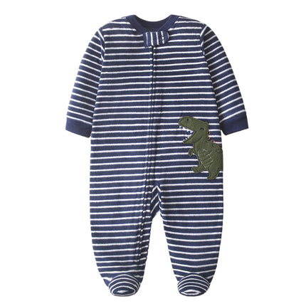 Baby Romper Boy Fall Fleece Animal Jumpsuit - Baby Romper - Afairytale - Mad Fly Essentials