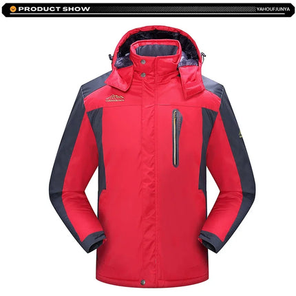 Jacket Men Waterproof Skiing Windbreaker Fleece Winter Outerwear - Jacket - Mantors - Mad Fly Essentials