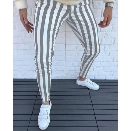 Pants Business Casual Men Checkered Fashion British Pants - Pants - Toplimit - Mad Fly Essentials