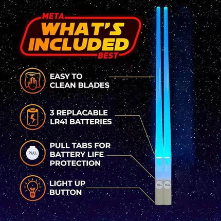 Luminous LED Party Kitchen Chopsticks - Mad Fly Essentials