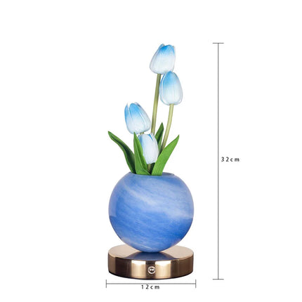 LED Night Light USB Tulip Rechargeable Desk Table Lamp - LED Night Light - Ztree - Mad Fly Essentials