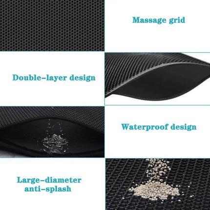 Cat Litter Mat Waterproof Scratch Pad - Mad Fly Essentials