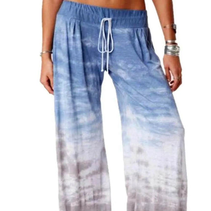 Women Lace Casual Gradient 3D Fitness Pants - Mad Fly Essentials